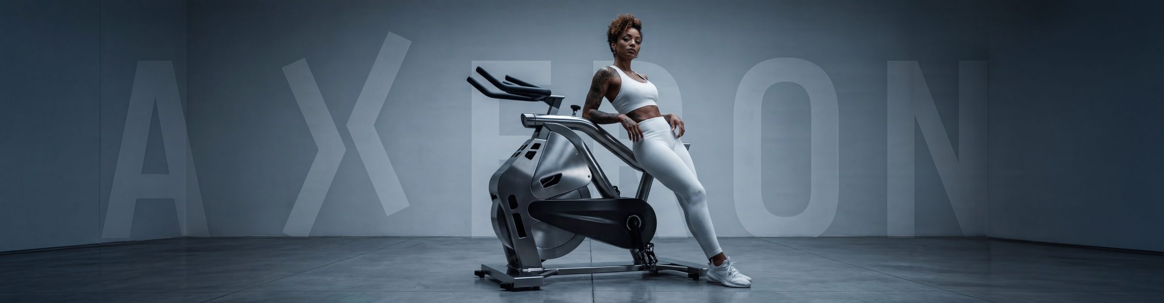 Axeron, la bike in acciaio con il logo realizzato da Visione Nuova