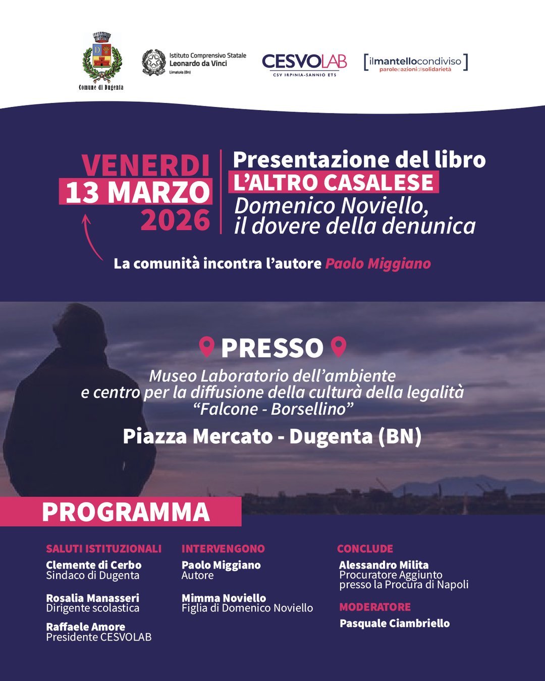 Post social CESVOLAB, presentazione del libro L’altro casalese