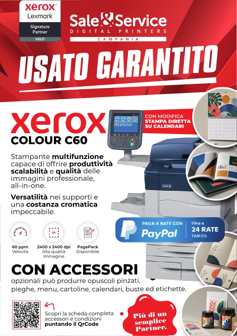 Cartello usato garantito per lo showroom Sale&Service