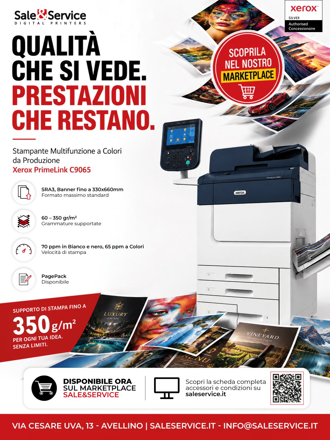 Post social Sale&Service, Xerox PrimeLink C9065